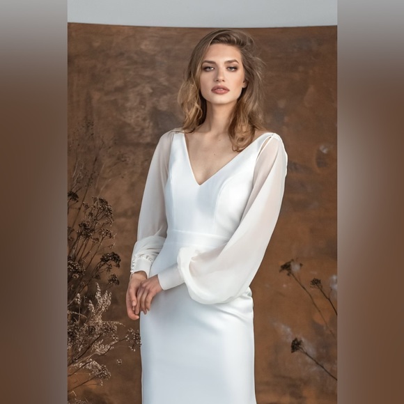 Katarzyna Januszewska Dresses & Skirts - NWT Wedding Dress Sleeves (Detachable)